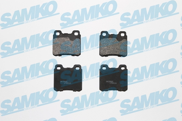 Brake Pad Set, disc brake (5SP317)