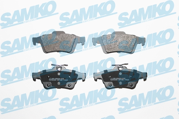 Brake Pad Set, disc brake (5SP1882)