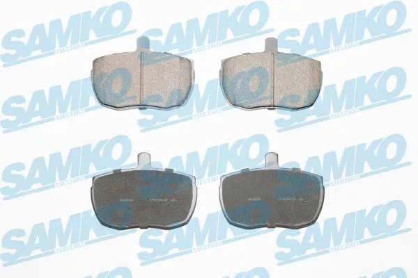Brake Pad Set, disc brake (5SP140)