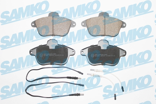 Brake Pad Set, disc brake (5SP478)