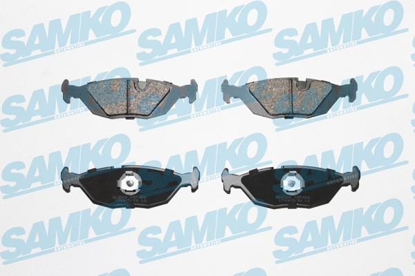 Brake Pad Set, disc brake (5SP306)