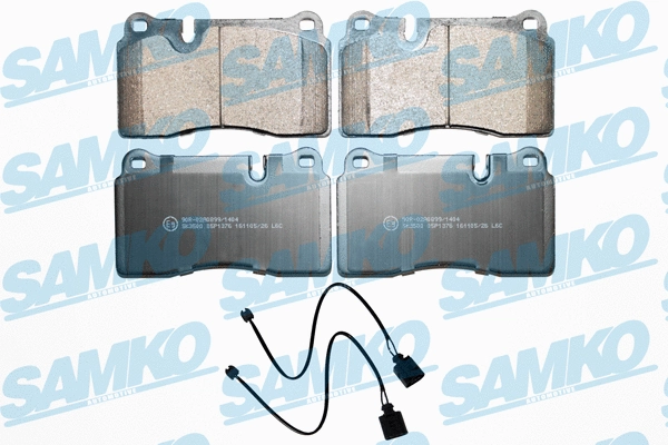 Brake Pad Set, disc brake (5SP1376B)