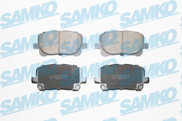Brake Pad Set, disc brake (5SP904)