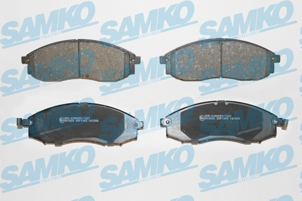 Brake Pad Set, disc brake (5SP1343)