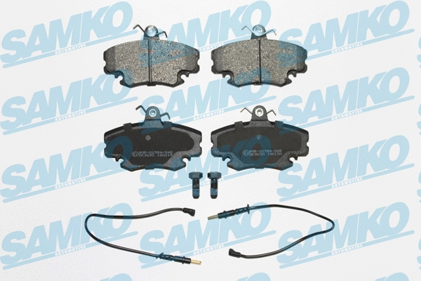 Brake Pad Set, disc brake (5SP349)