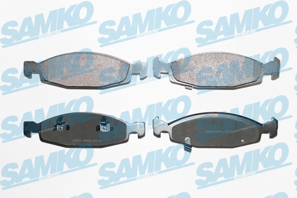 Brake Pad Set, disc brake (5SP840)