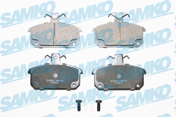 Brake Pad Set, disc brake (5SP196)