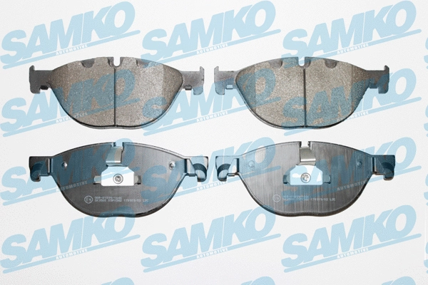 Brake Pad Set, disc brake (5SP1582)
