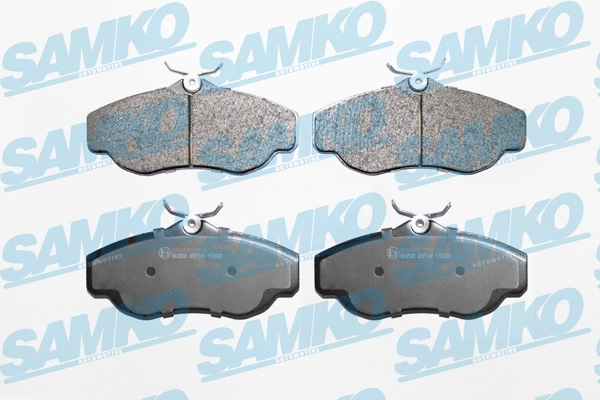 Brake Pad Set, disc brake (5SP728)