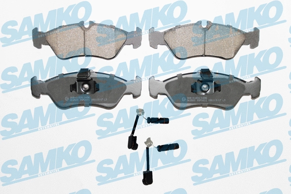 Brake Pad Set, disc brake (5SP1611A)