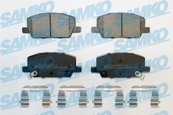 Brake Pad Set, disc brake (5SP2115K)
