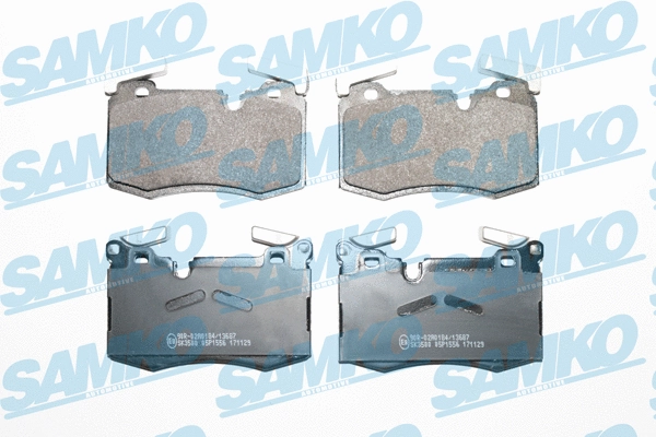 Brake Pad Set, disc brake (5SP1556)