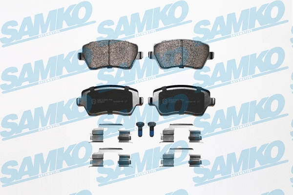 Brake Pad Set, disc brake (5SP867K)