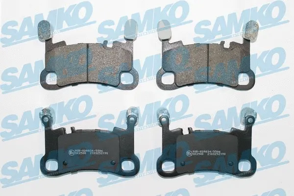 Brake Pad Set, disc brake (5SP2190)
