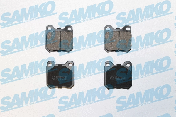 Brake Pad Set, disc brake (5SP334)
