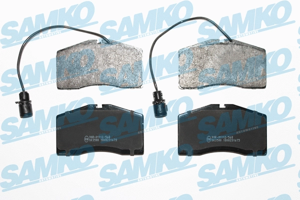 Brake Pad Set, disc brake (5SP1675)