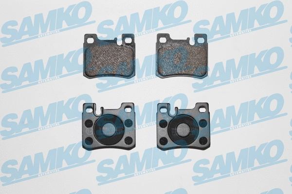 Brake Pad Set, disc brake (5SP485)