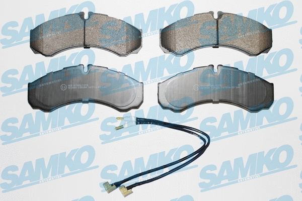 Brake Pad Set, disc brake (5SP684B)