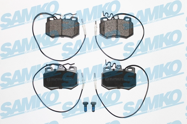 Brake Pad Set, disc brake (5SP585)