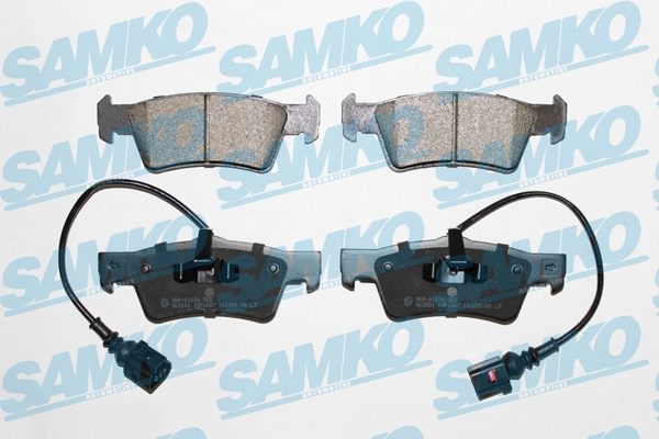 Brake Pad Set, disc brake (5SP1667)