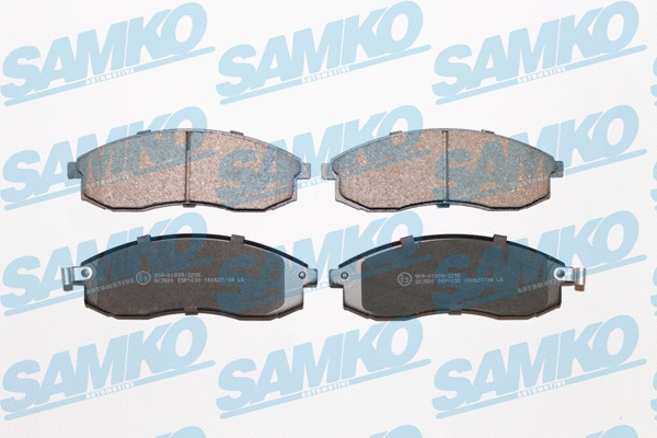 Brake Pad Set, disc brake (5SP1030)