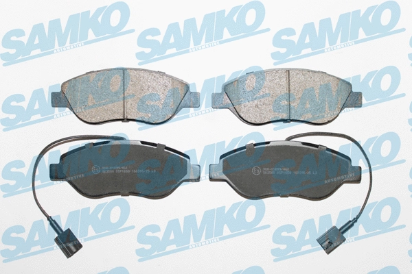 Brake Pad Set, disc brake (5SP1658)