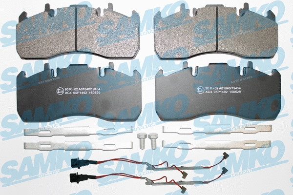 Brake Pad Set, disc brake (5SP1492A)