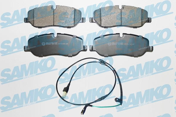 Brake Pad Set, disc brake (5SP1360A)