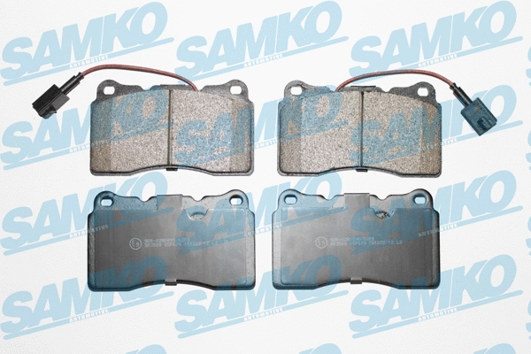 Brake Pad Set, disc brake (5SP674)