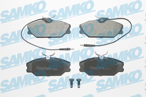 Brake Pad Set, disc brake (5SP445)
