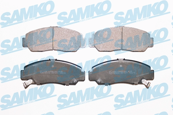 Brake Pad Set, disc brake (5SP1071)