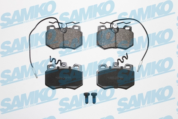 Brake Pad Set, disc brake (5SP282)