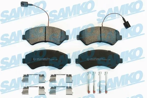Brake Pad Set, disc brake (5SP1997K)