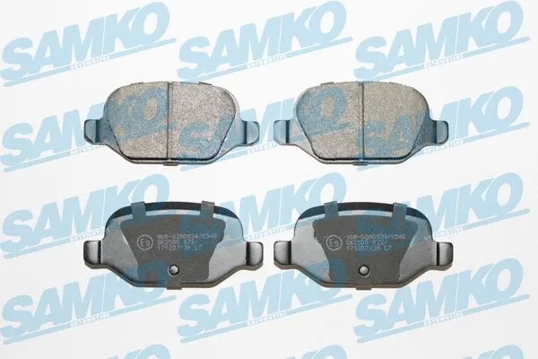 Brake Pad Set, disc brake (5SP872)