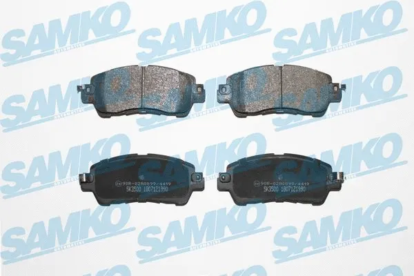 Brake Pad Set, disc brake (5SP1990)