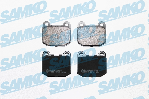 Brake Pad Set, disc brake (5SP947)