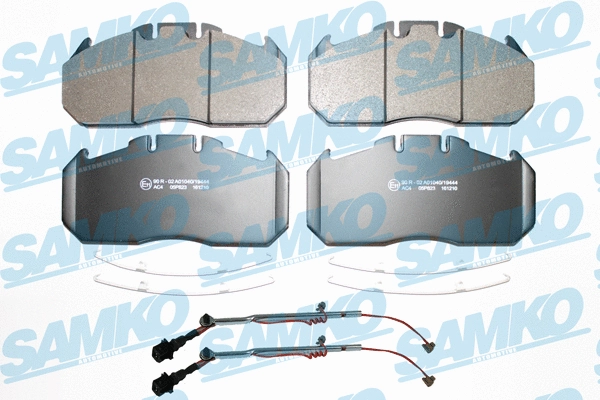 Brake Pad Set, disc brake (5SP823A)