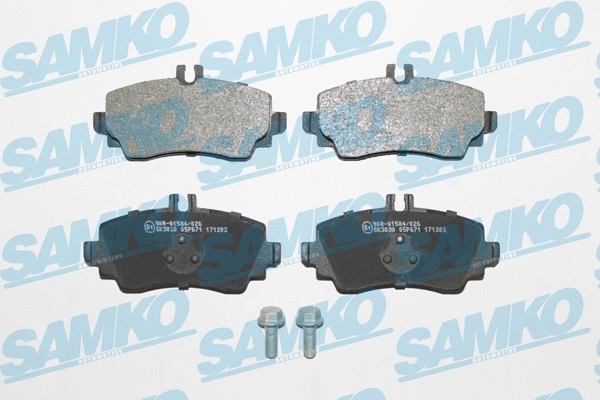 Brake Pad Set, disc brake (5SP671)