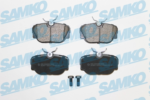 Brake Pad Set, disc brake (5SP319)