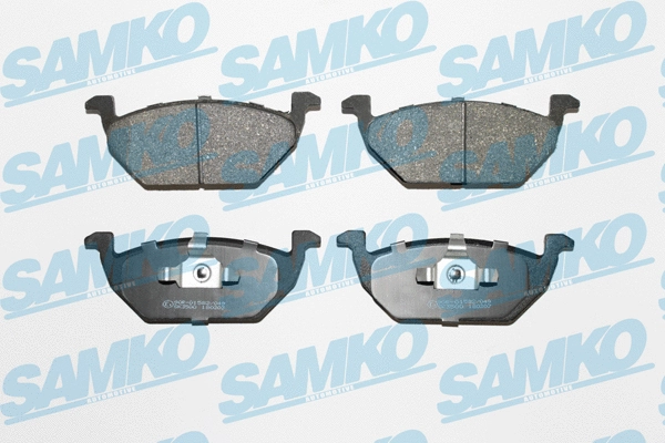 Brake Pad Set, disc brake (5SP730)