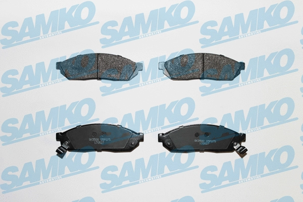 Brake Pad Set, disc brake (5SP075)