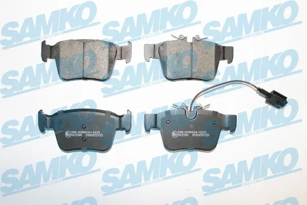 Brake Pad Set, disc brake (5SP2125)