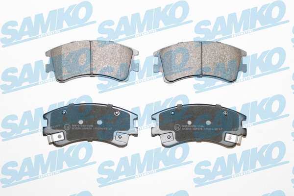 Brake Pad Set, disc brake (5SP878)