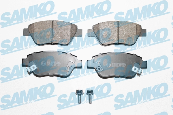 Brake Pad Set, disc brake (5SP1815)