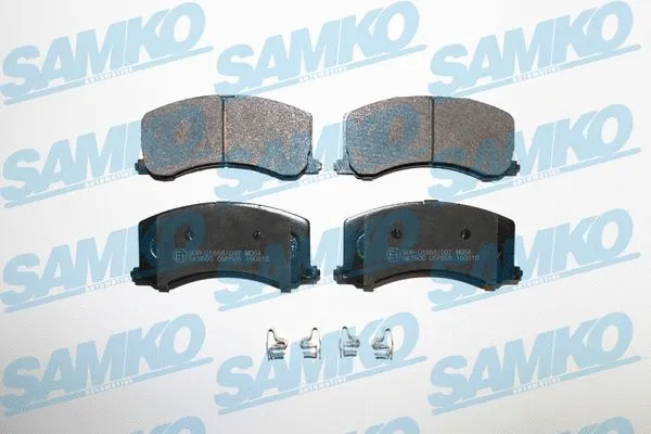 Brake Pad Set, disc brake (5SP665)