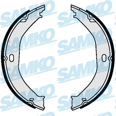 Brake Shoe Set, parking brake (89520)