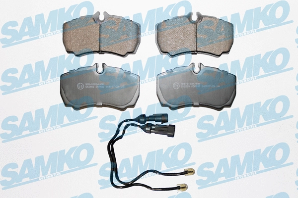 Brake Pad Set, disc brake (5SP830A)