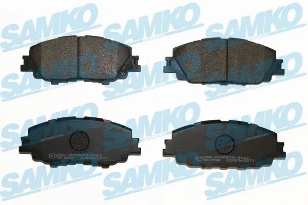 Brake Pad Set, disc brake (5SP2271)