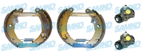 Brake Shoe Set (KEG132)