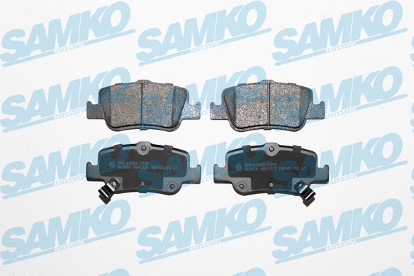 Brake Pad Set, disc brake (5SP1315)
